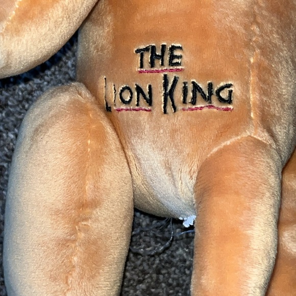 Disney The Lion King Newborn Simba Broadway Plush Stuffed Animal - Picture 3 of 5